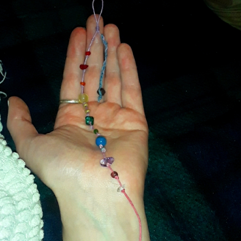 Rainbow Chakra keychain